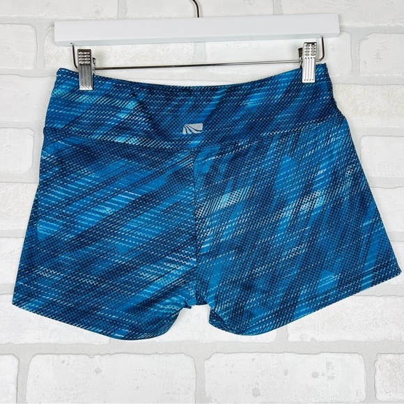 Athletic Shorts, Blue with Design, Buttery Soft, Size S/M Very Comfortable! - Picture 11 of 11